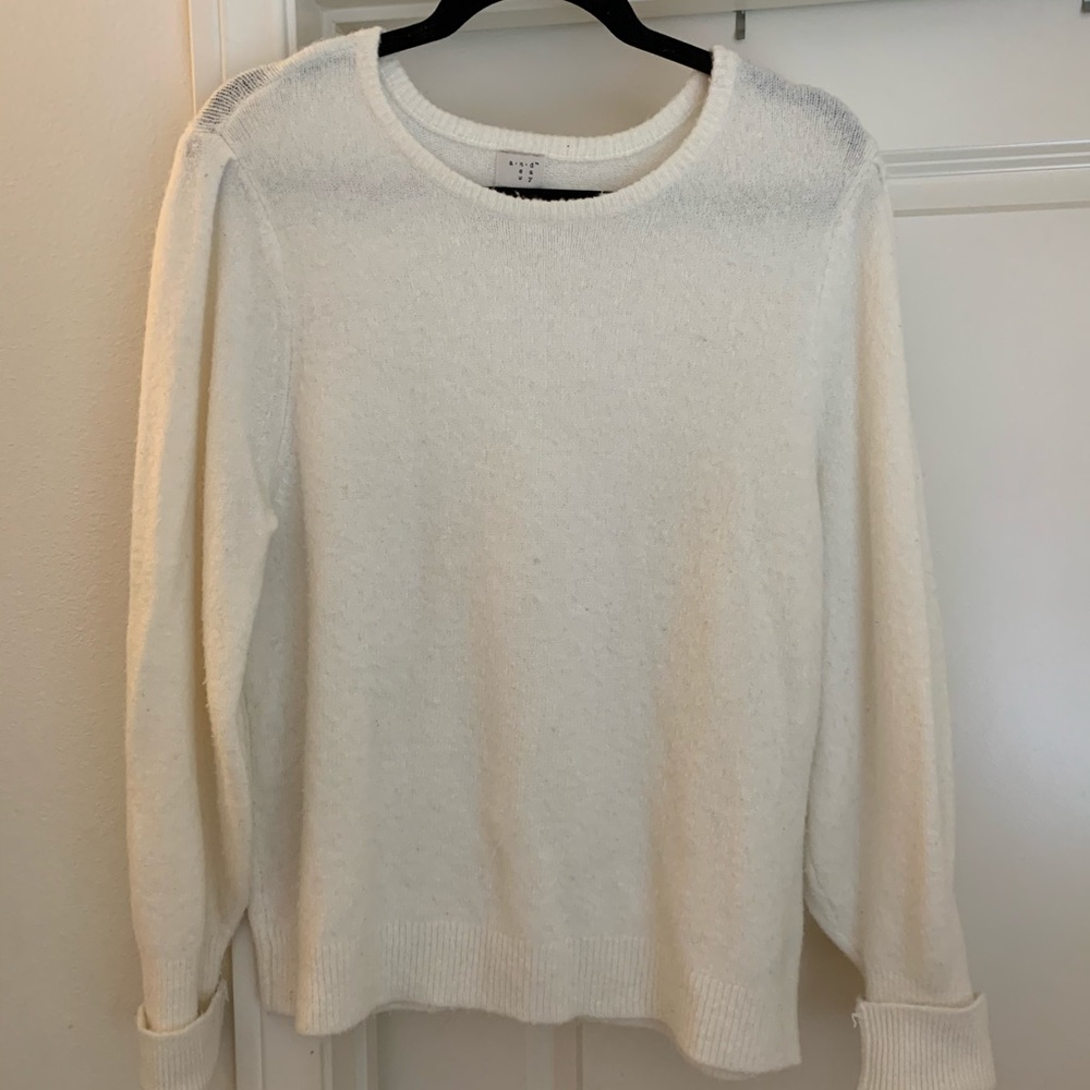 A New Day White Sweater